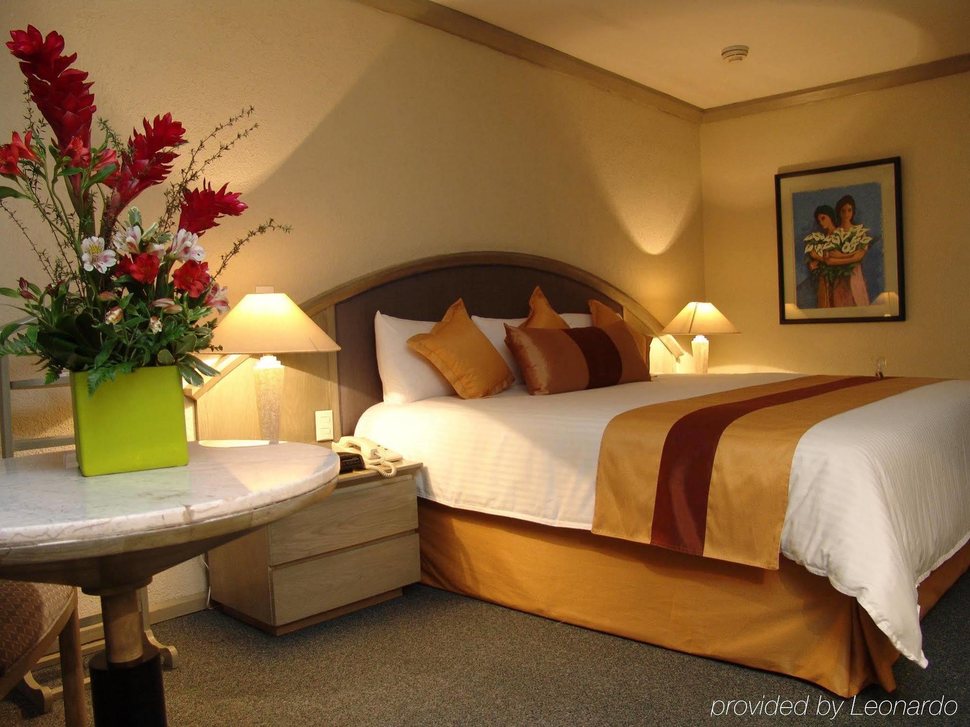 Radisson Paraiso Hotel מקסיקו סיטי חדר תמונה A bedroom at the hotel